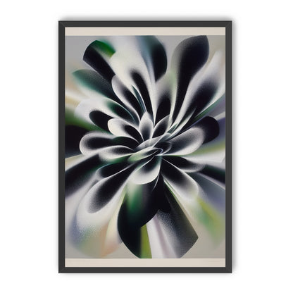 Speckled bloom in motion