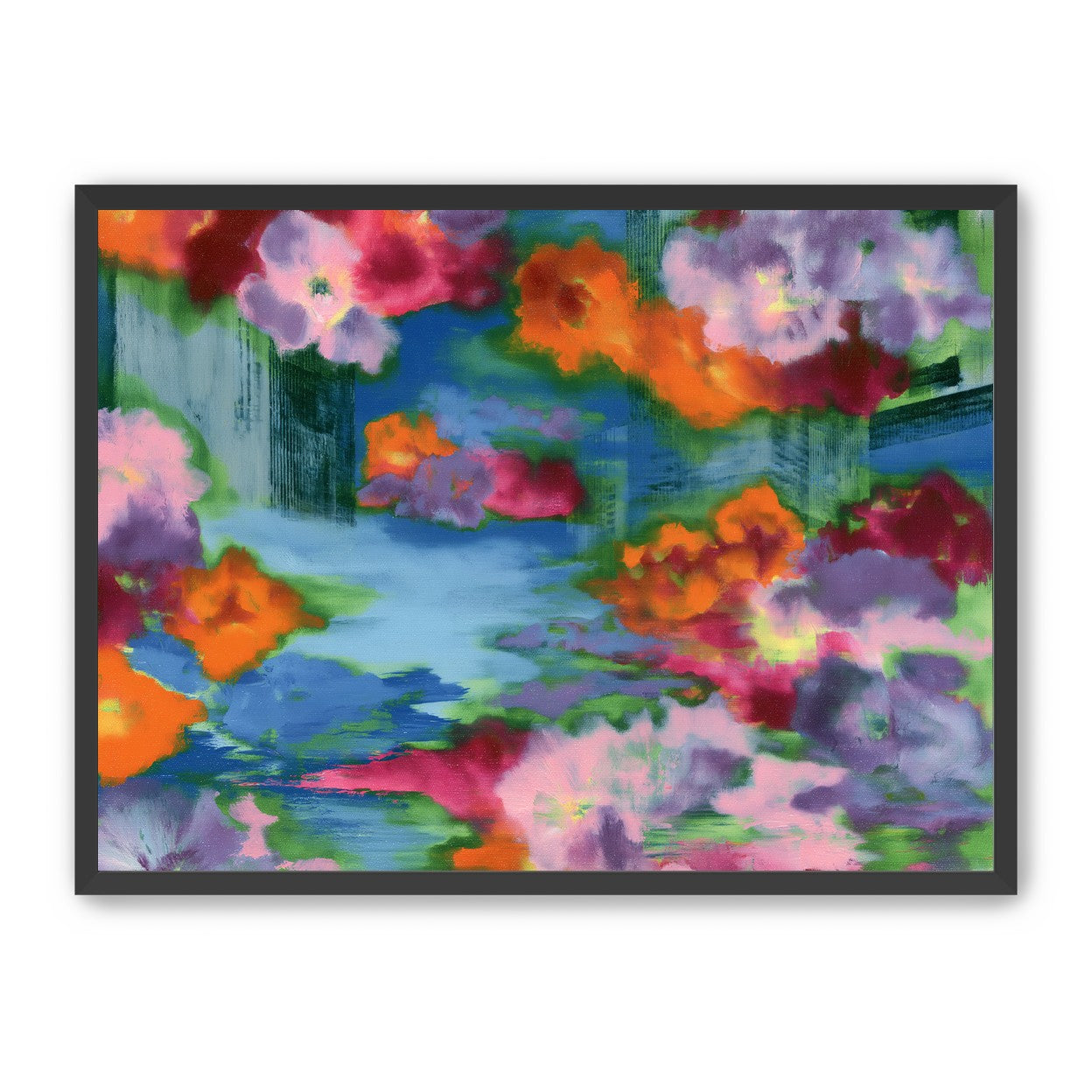 Bridges in the flower haze
