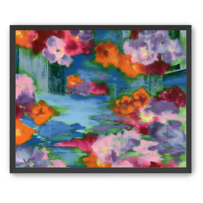 Bridges in the flower haze