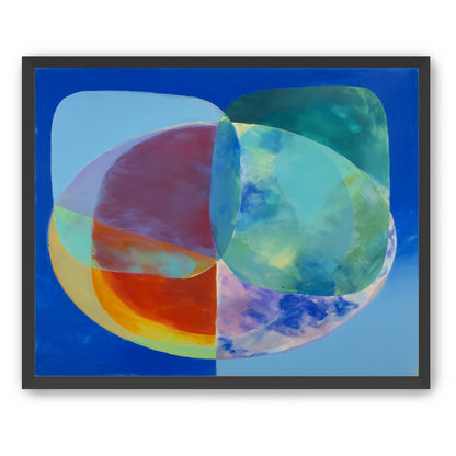 Teal drifting through ember