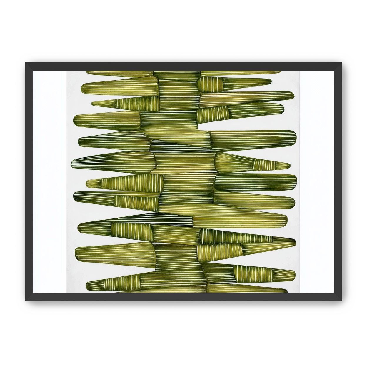 Olive green stacking lightens