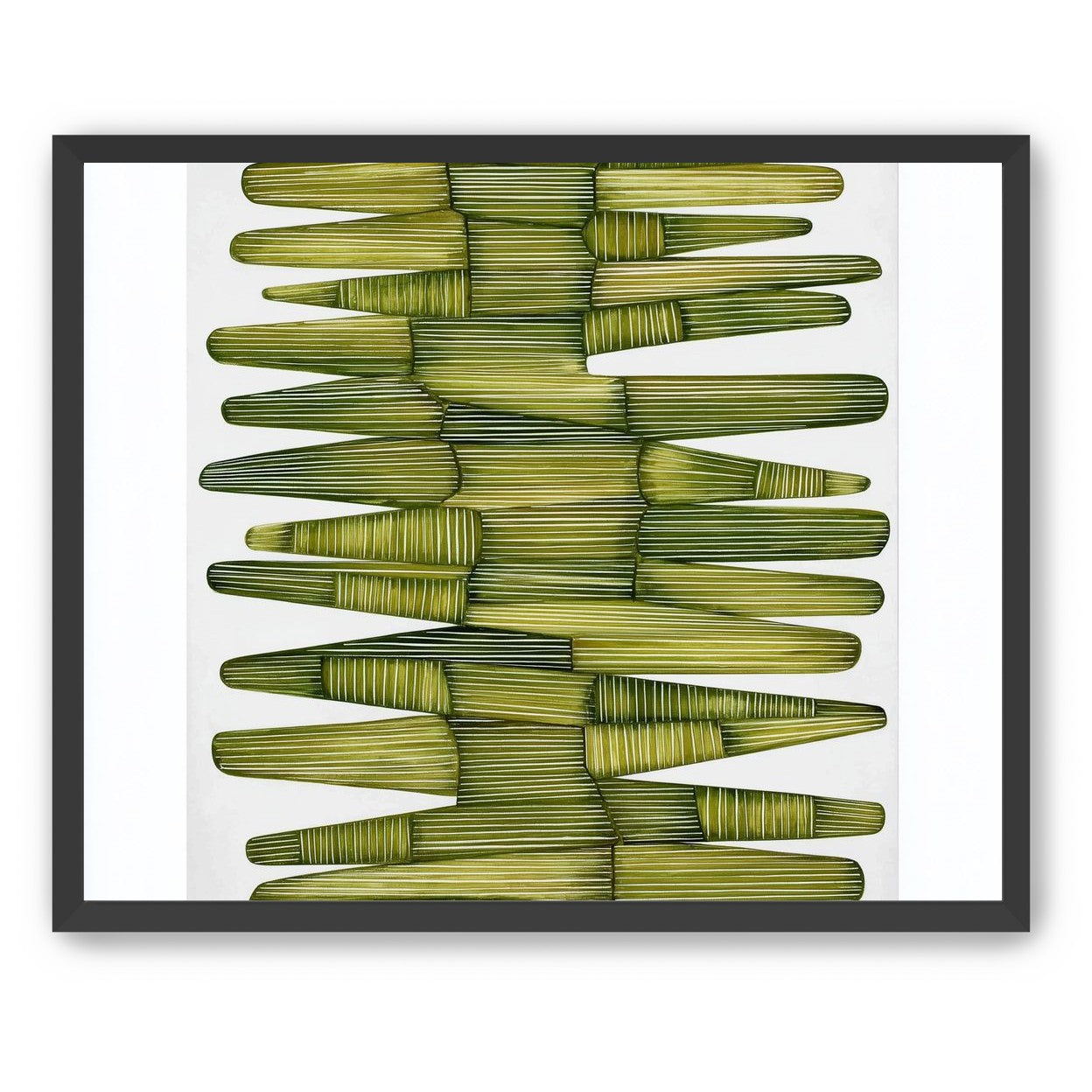 Olive green stacking lightens