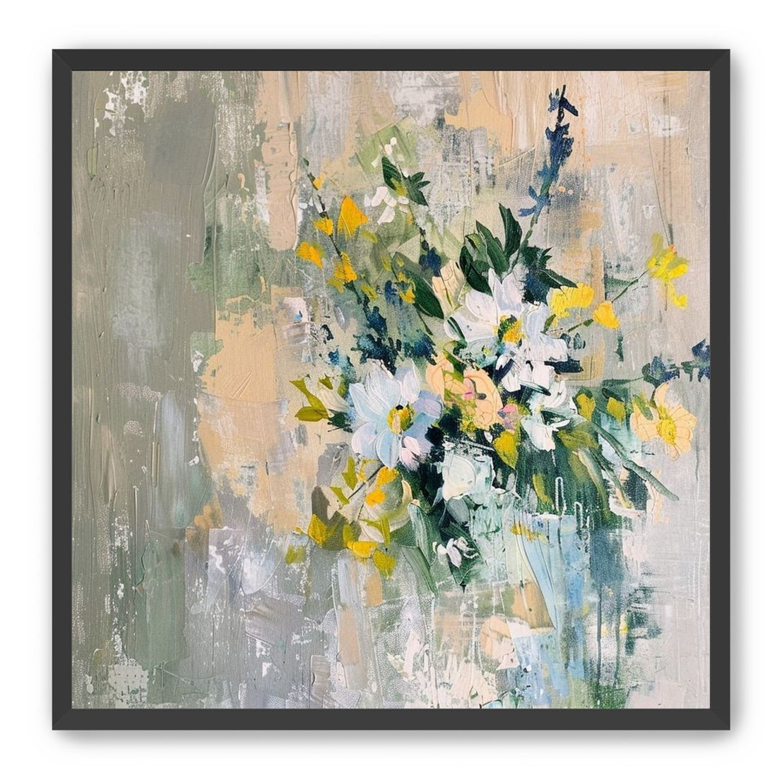 Flowers finding their way out