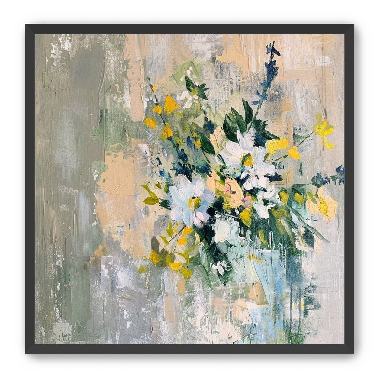 Flowers finding their way out