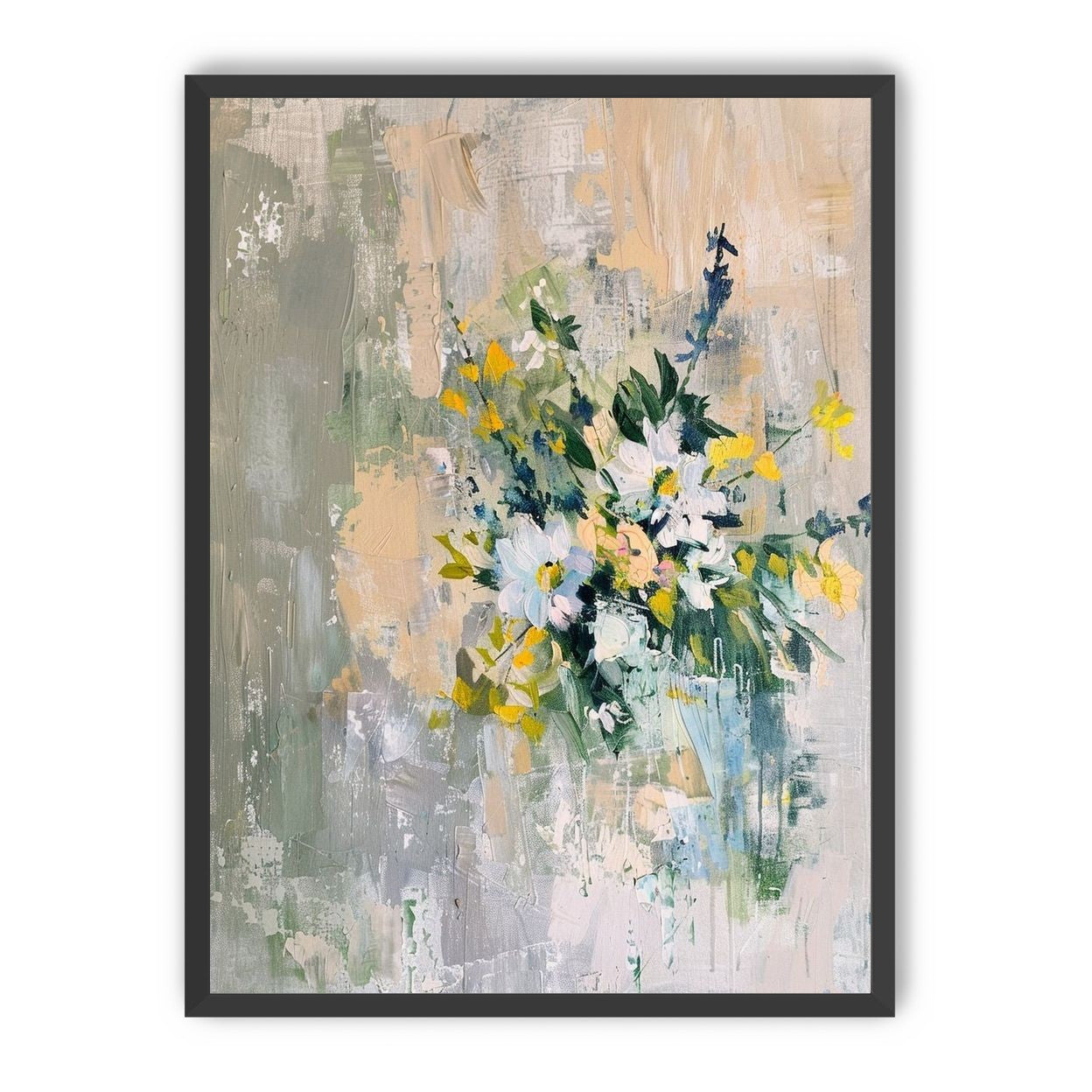 Flowers finding their way out