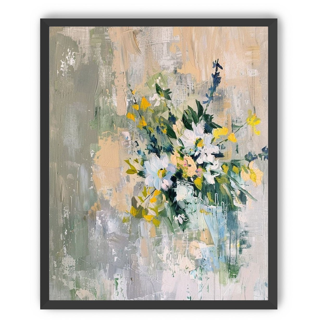 Flowers finding their way out