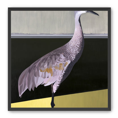 Crane at the hard horizon