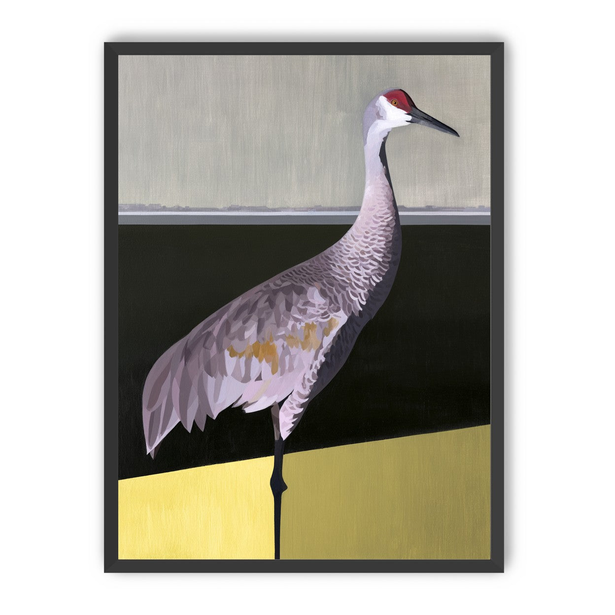 Crane at the hard horizon