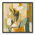 White forms within ochre blocks