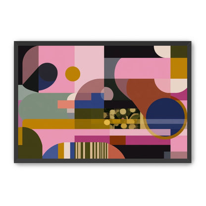 Shapes Jostling for Space 