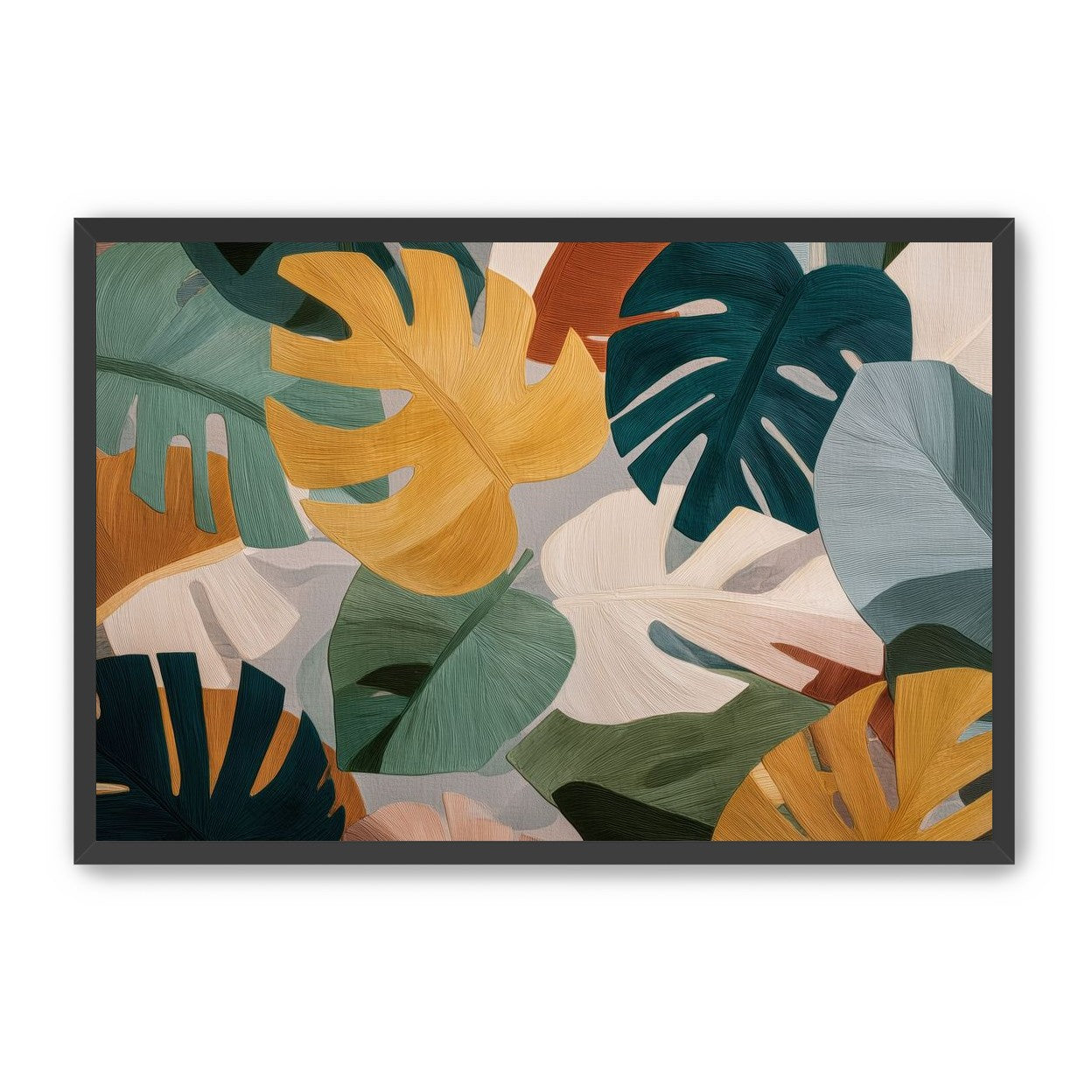 Piles of Palm Fronds