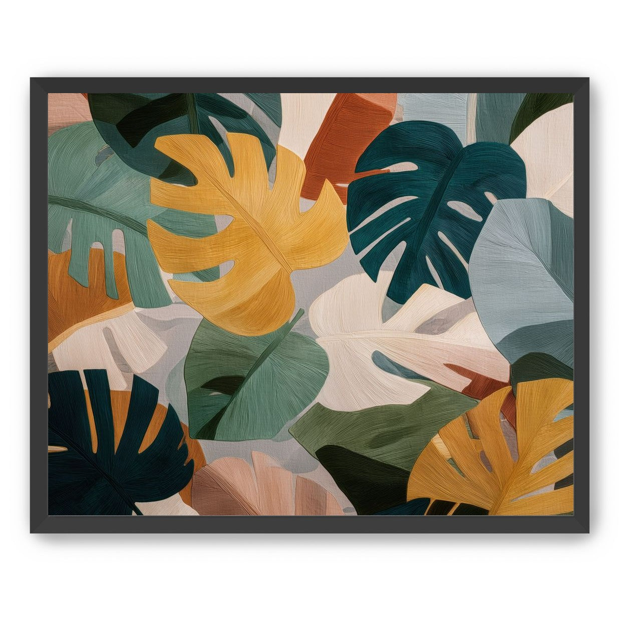 Piles of Palm Fronds
