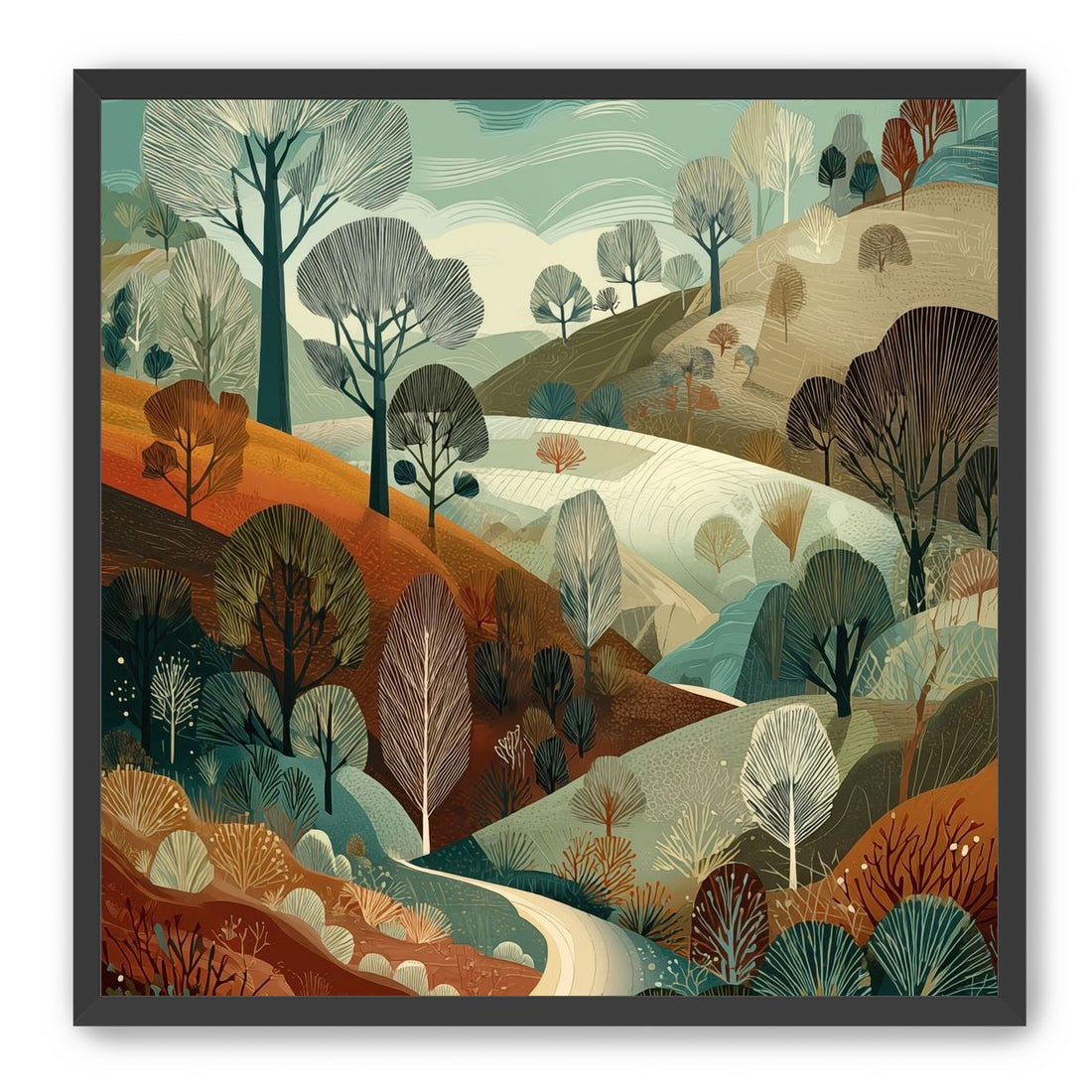 Path Between the Hills