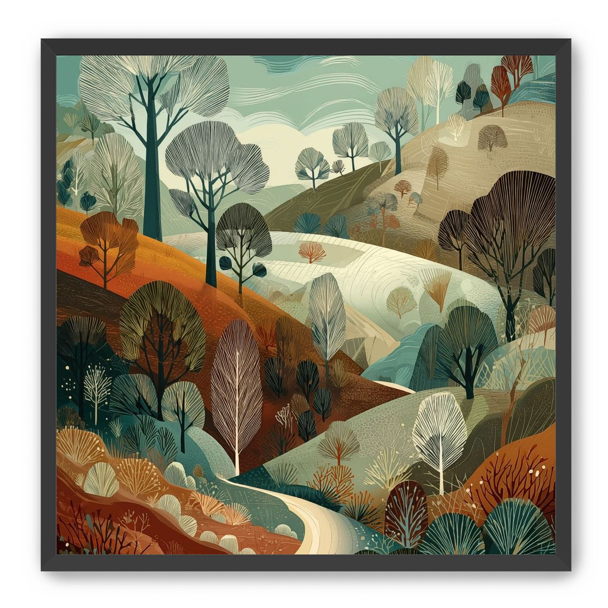 Path Between the Hills
