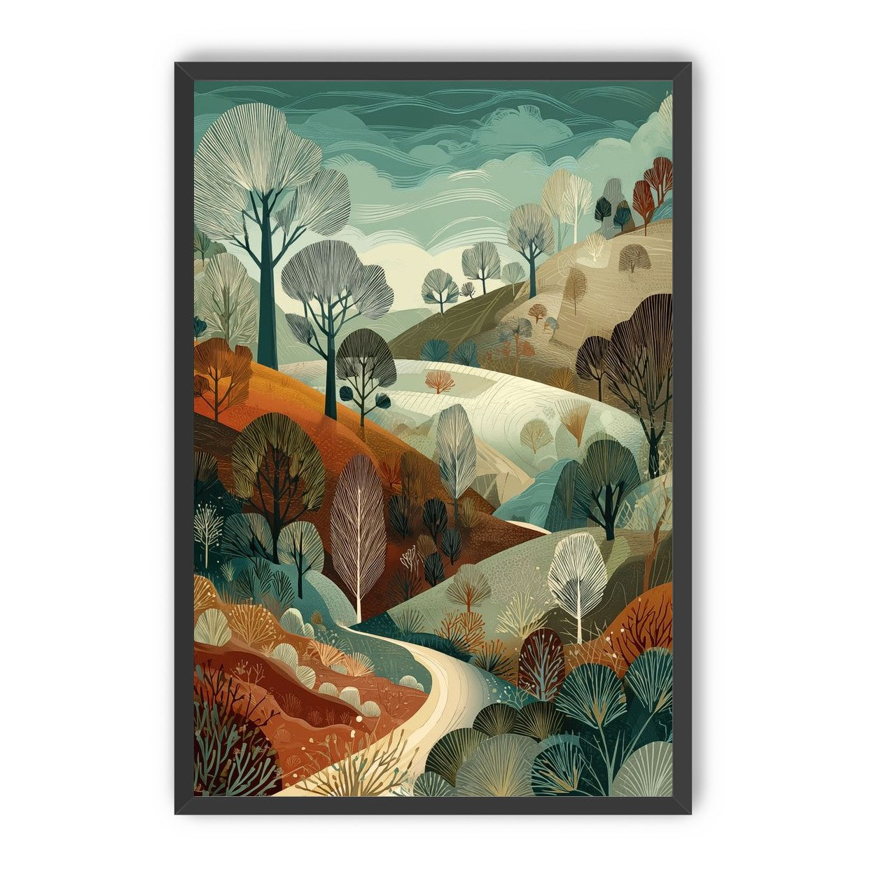Path Between the Hills