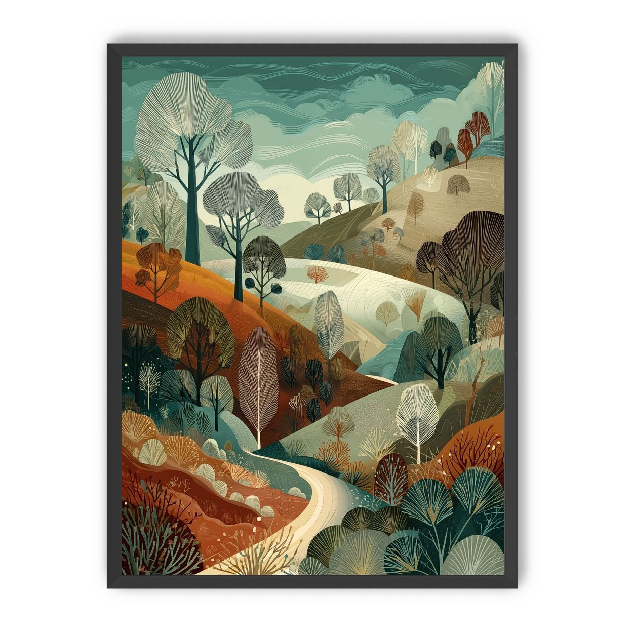 Path Between the Hills