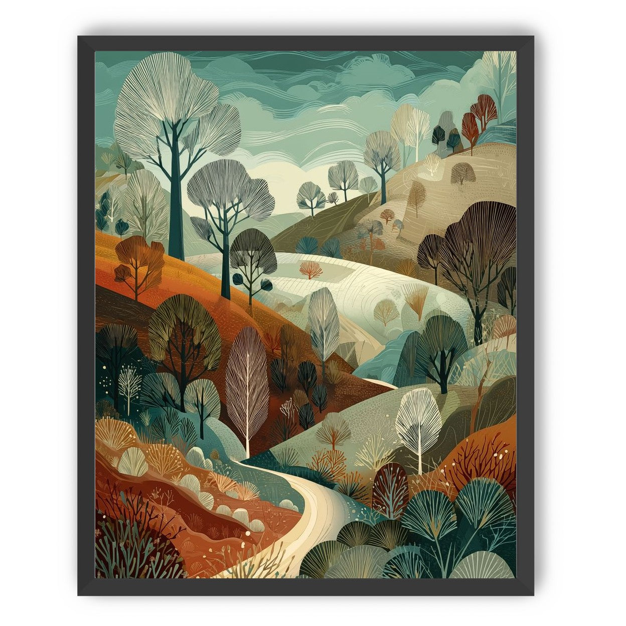 Path Between the Hills