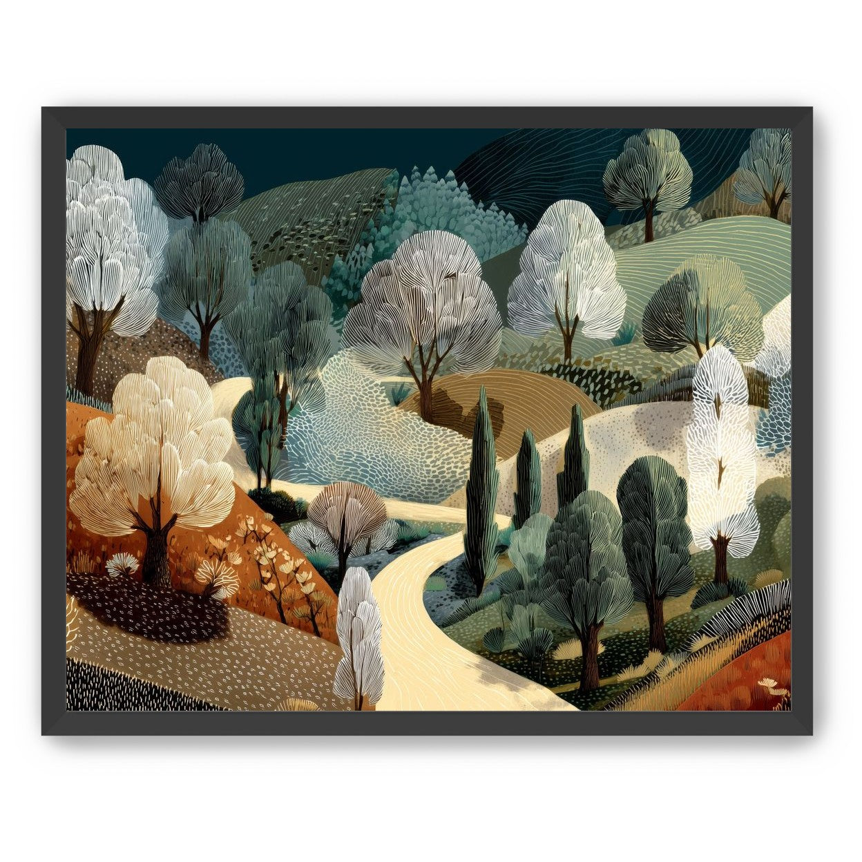 Path Beneath the Hills