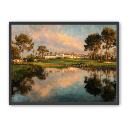 Afternoon Light on the Clubhouse