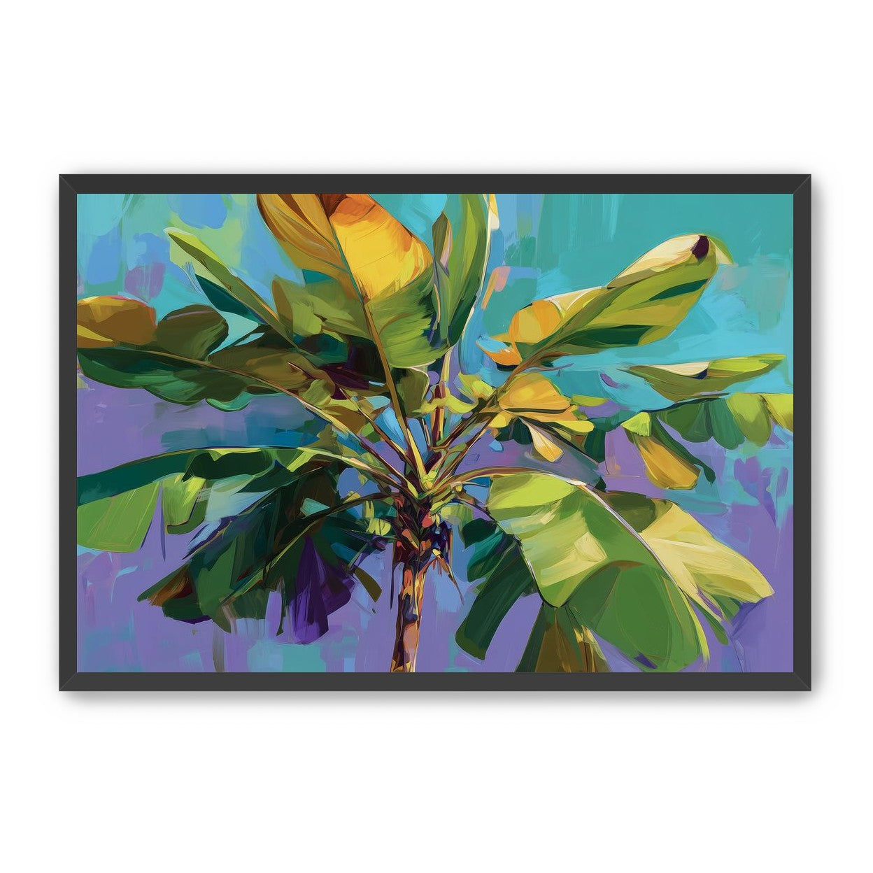 Painted Palm Tree