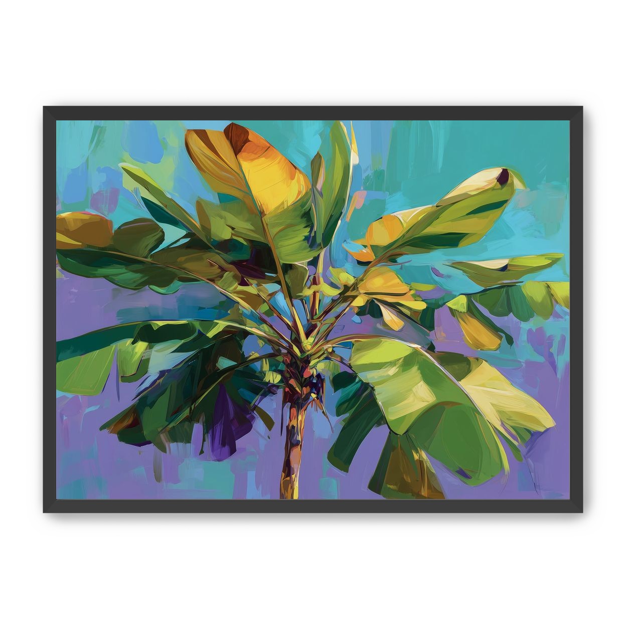 Painted Palm Tree