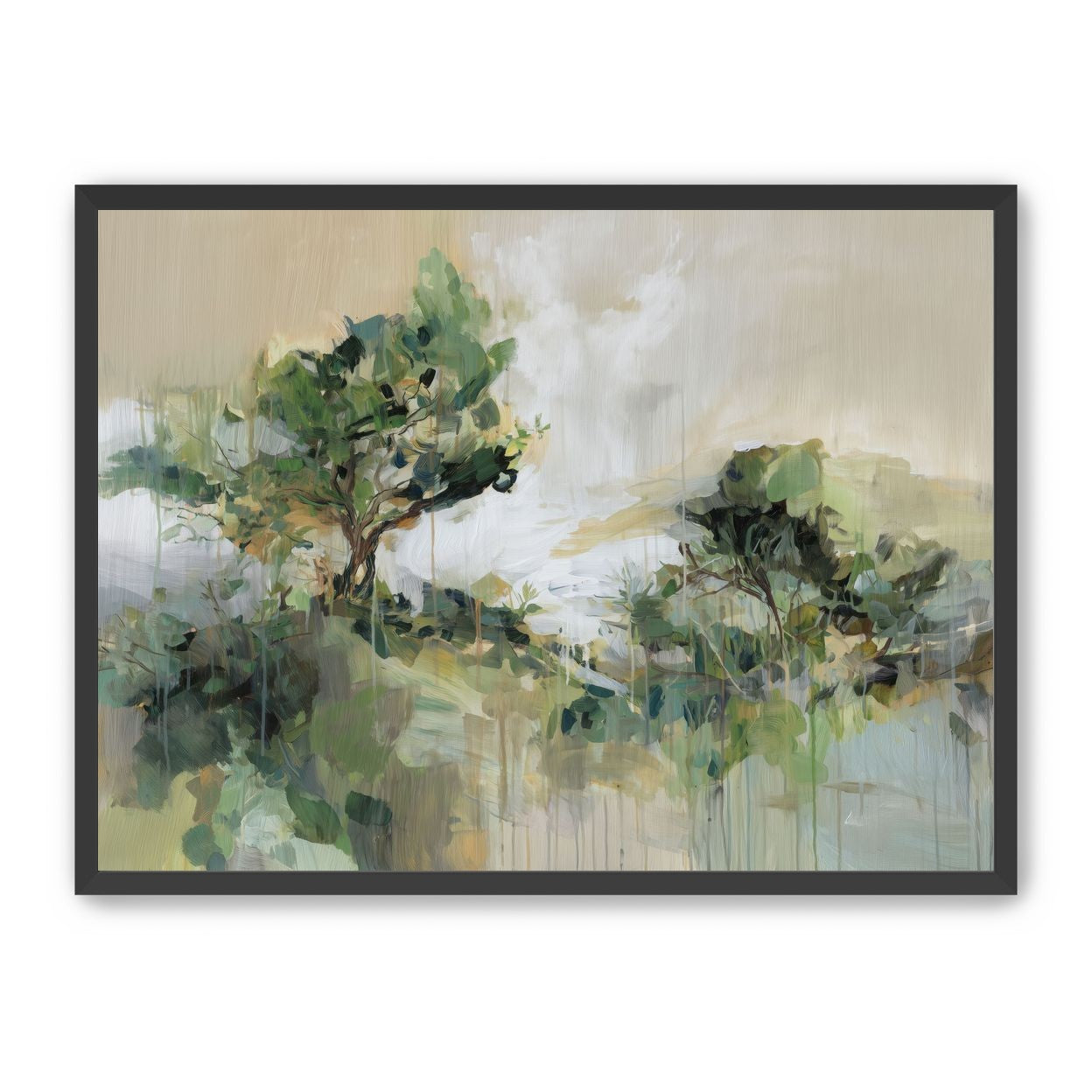 Tree Canopies in Pale Light