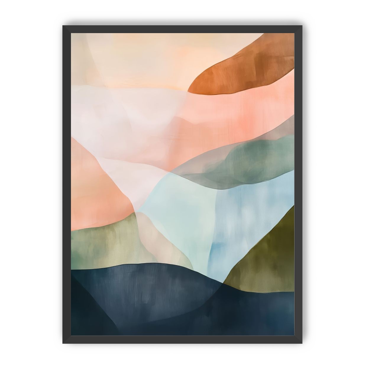 Terracotta and Blue Planes