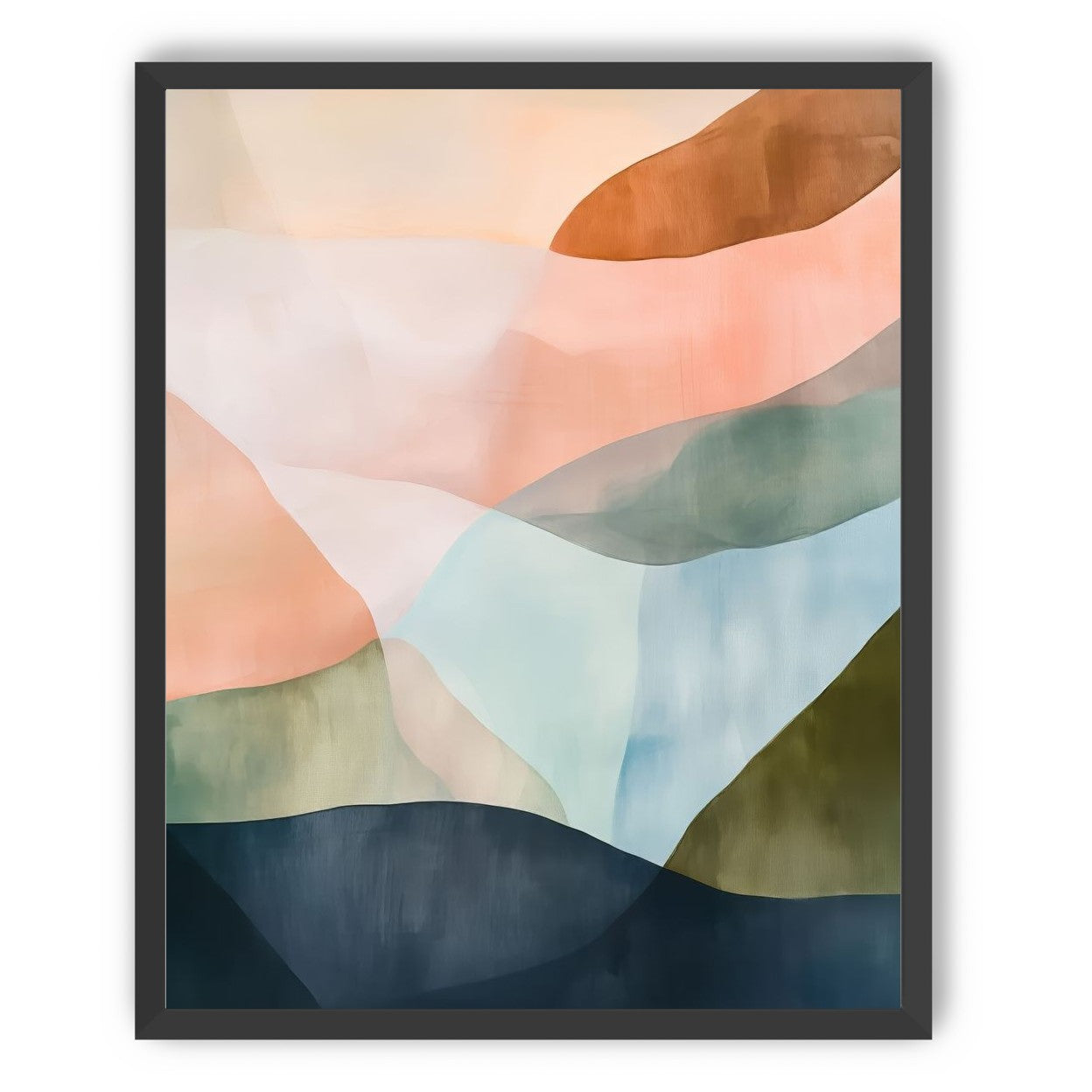 Terracotta and Blue Planes