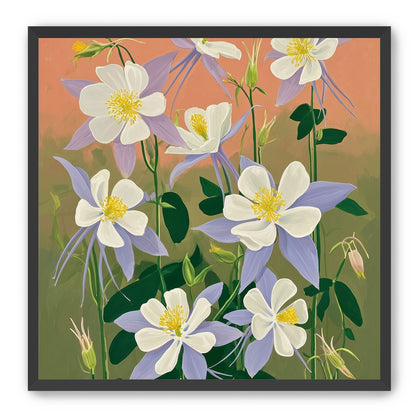 Evening Color in the Flowers