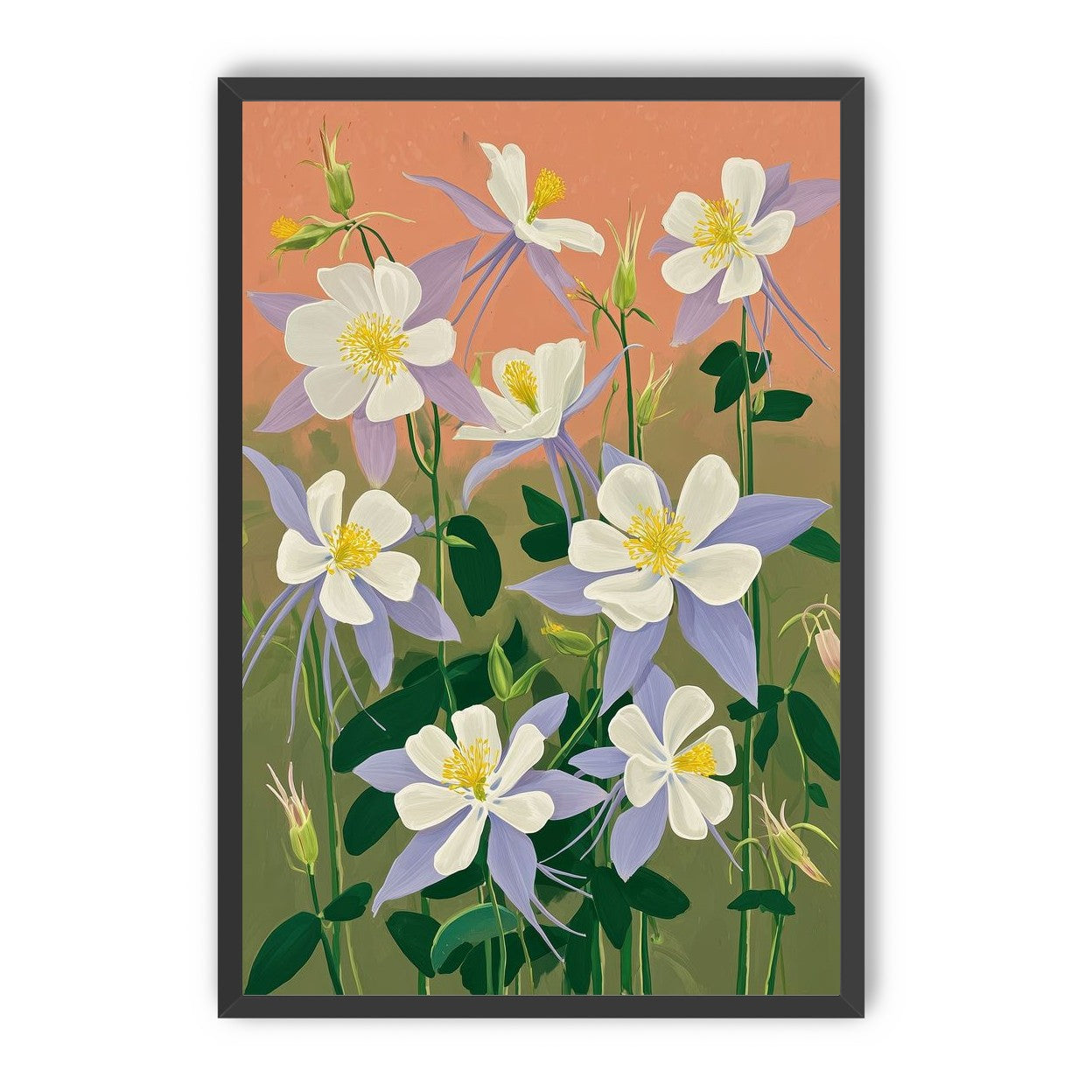 Evening Color in the Flowers
