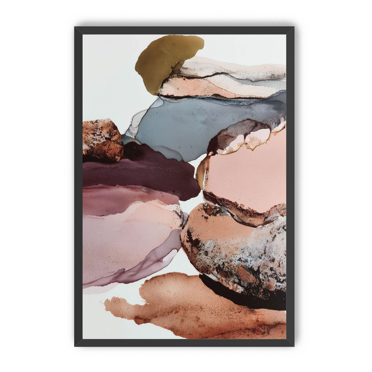 Pink and Stone Forms