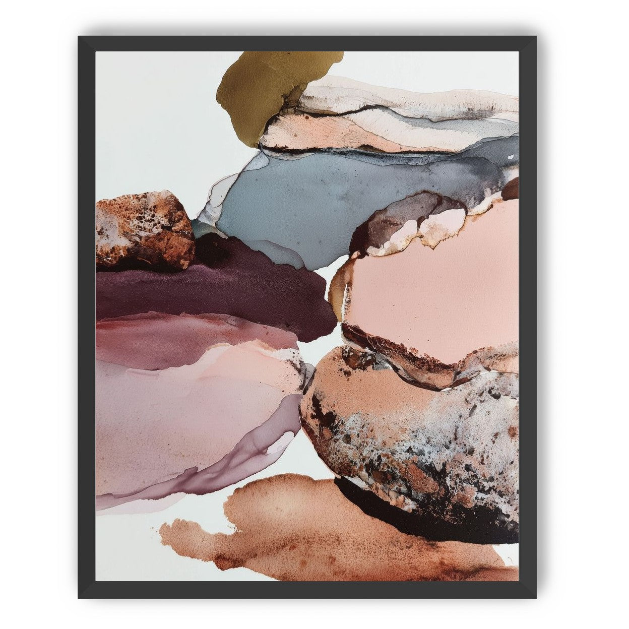 Pink and Stone Forms