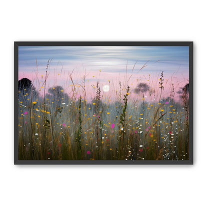 Wildflower Meadow at Moonrise