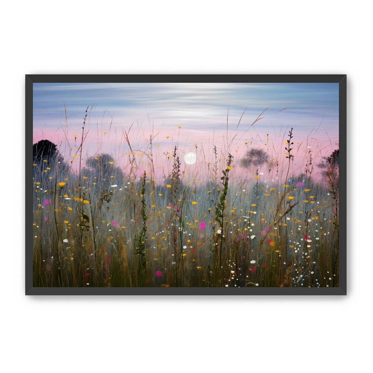 Wildflower Meadow at Moonrise