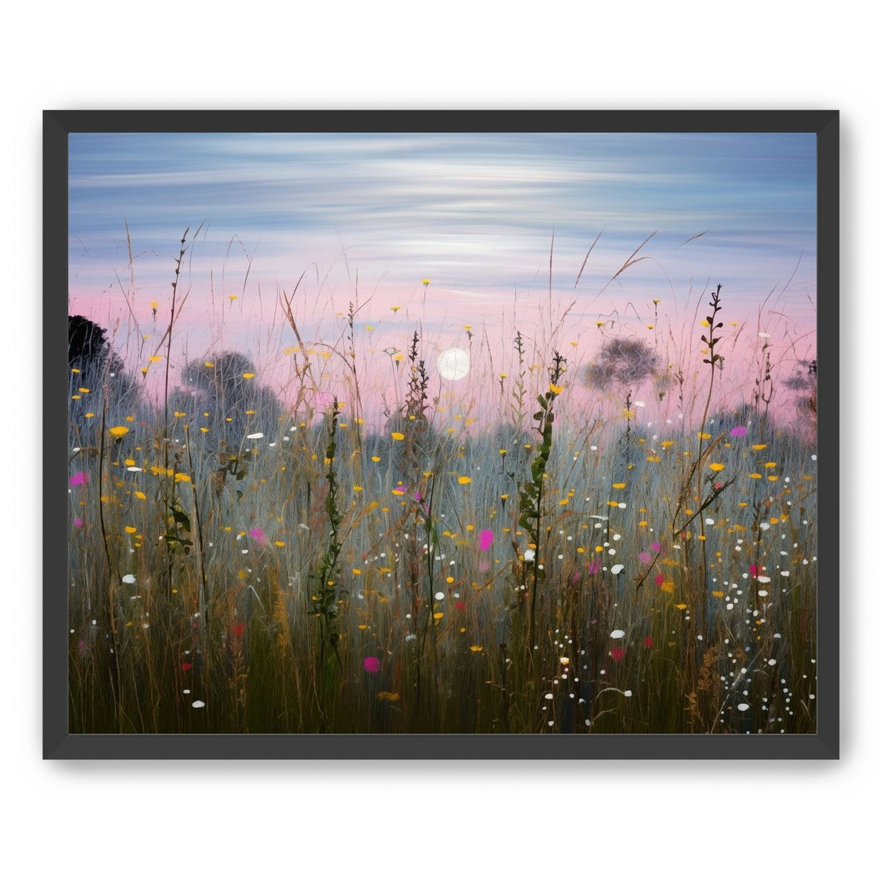 Wildflower Meadow at Moonrise