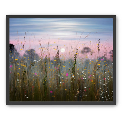 Wildflower Meadow at Moonrise