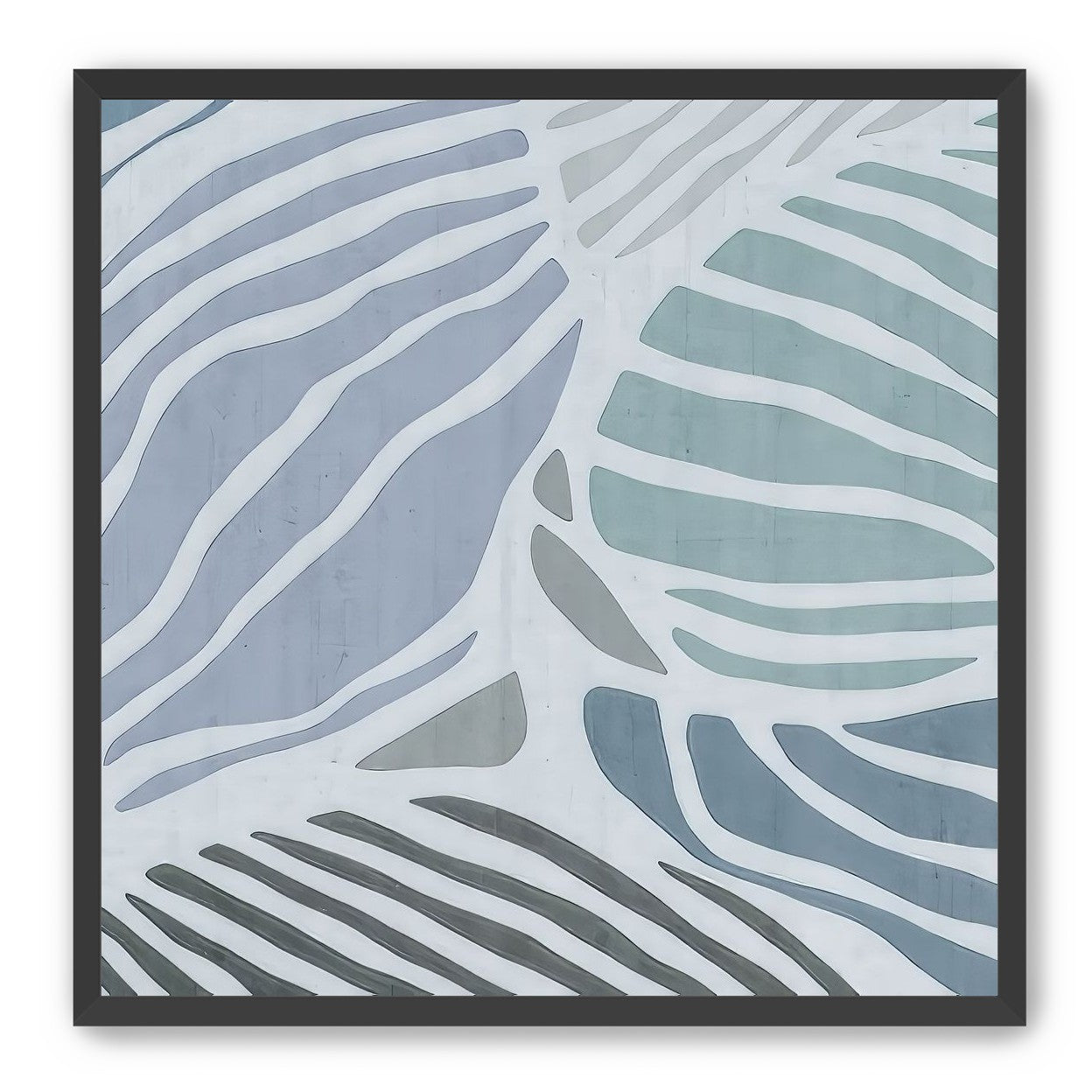 Graphic Leafs, Blue