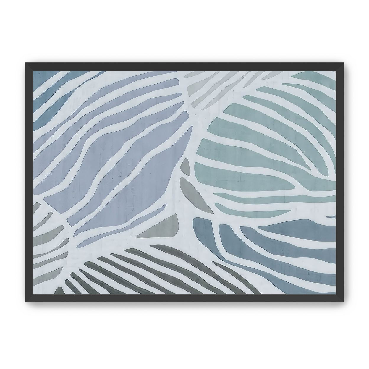 Graphic Leafs, Blue