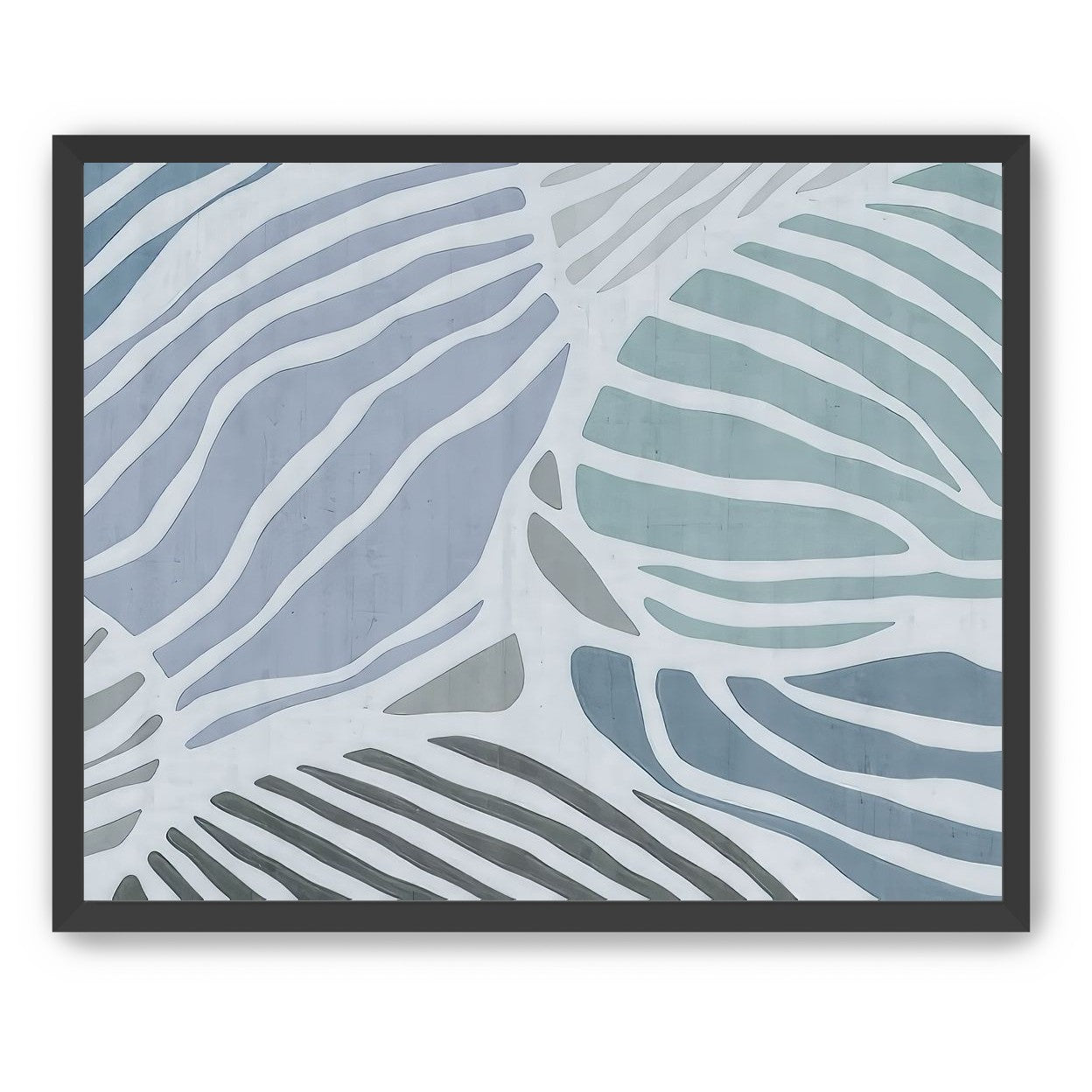 Graphic Leafs, Blue