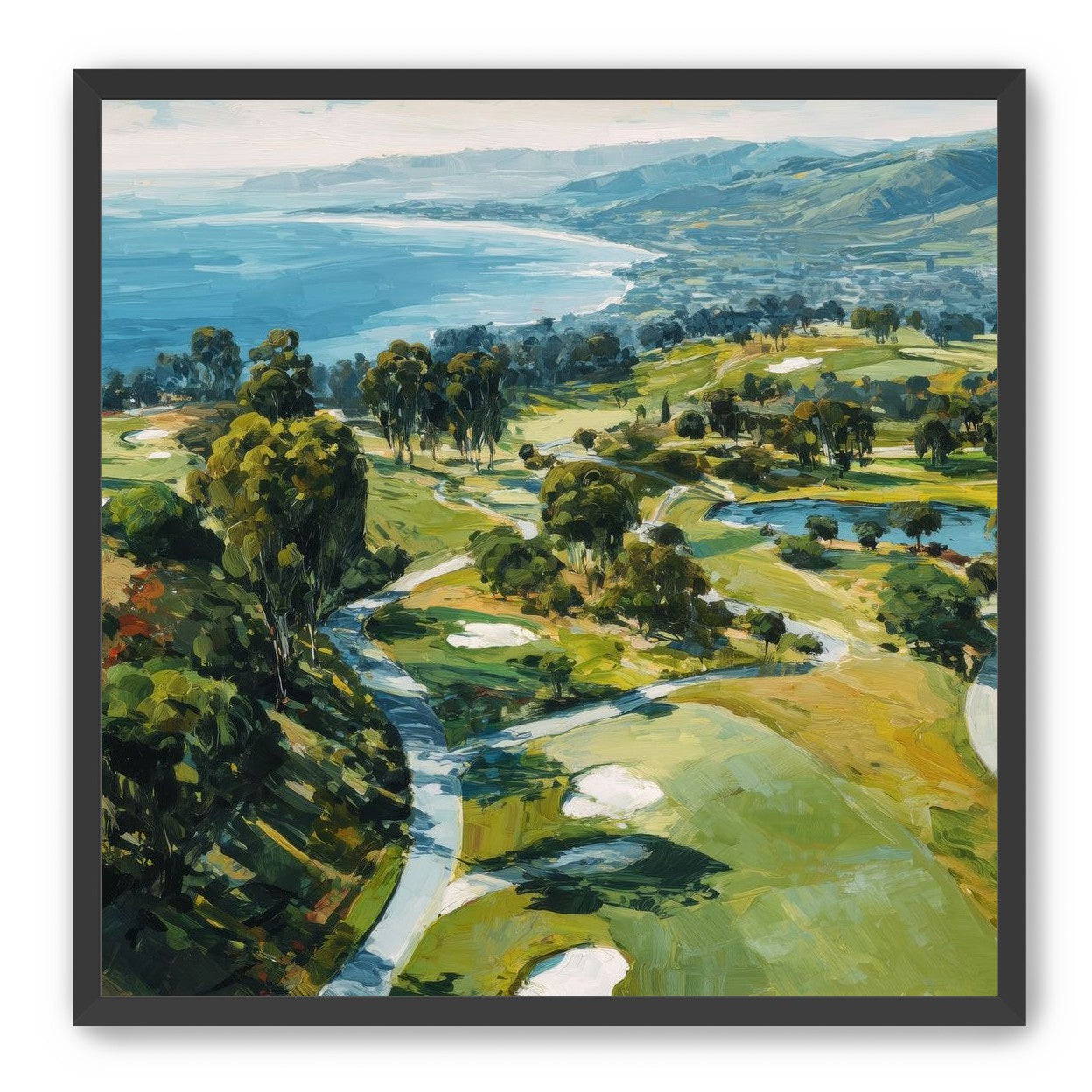 Late Light on Golf Links