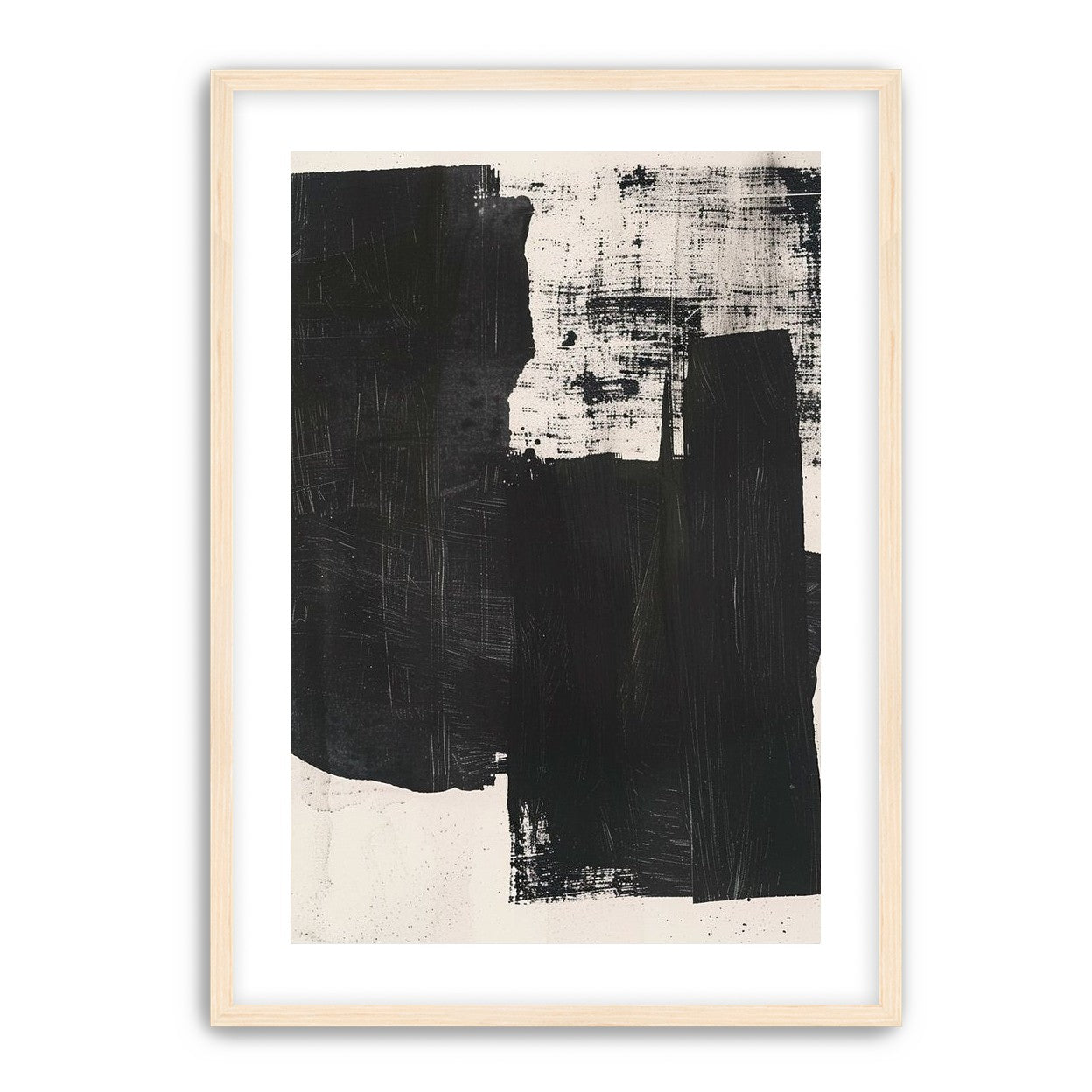 Black mass against the grain