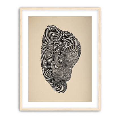 Vortex in a striped head