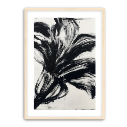Black surge on white grid