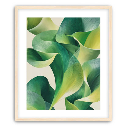 Green light in the lilies
