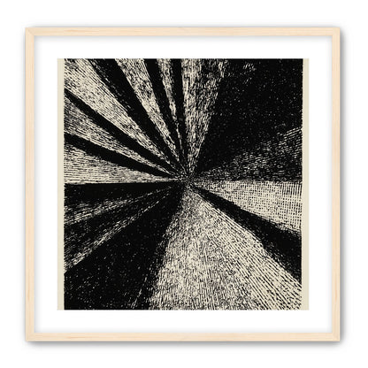 Black rays into grain