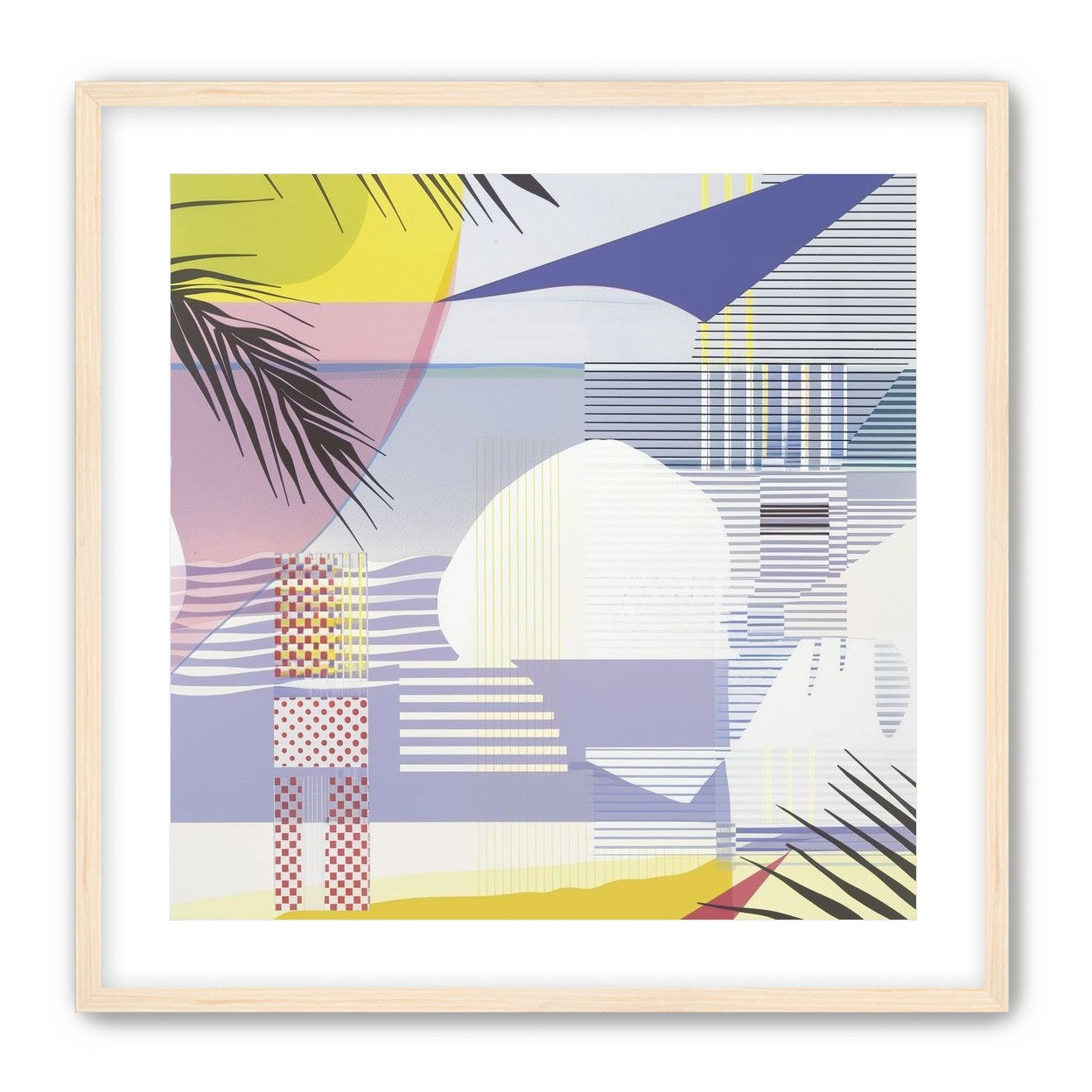 Layered stripes and color fields