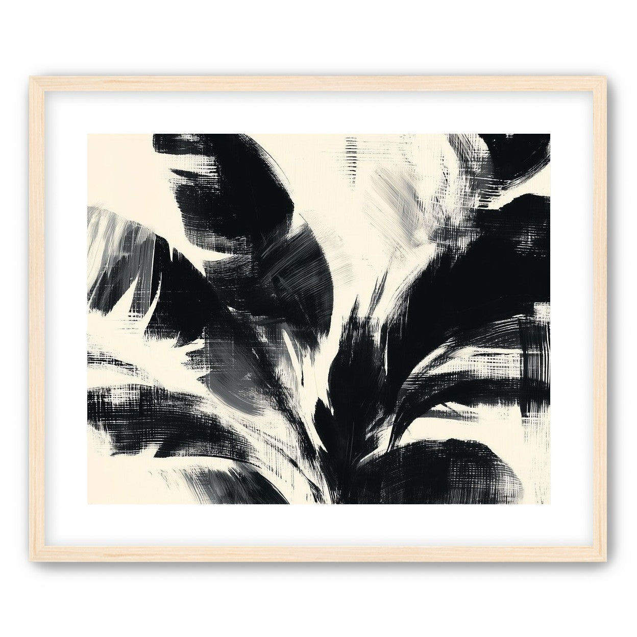 Black weight on off-white