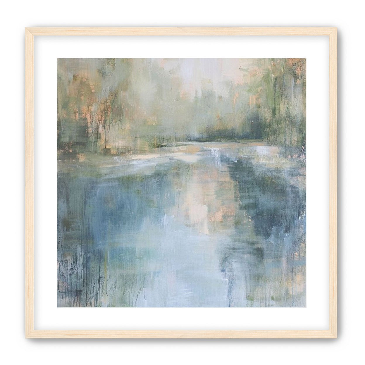 Mist over the river bend