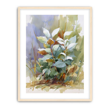 Layered Leaves in Soft Light