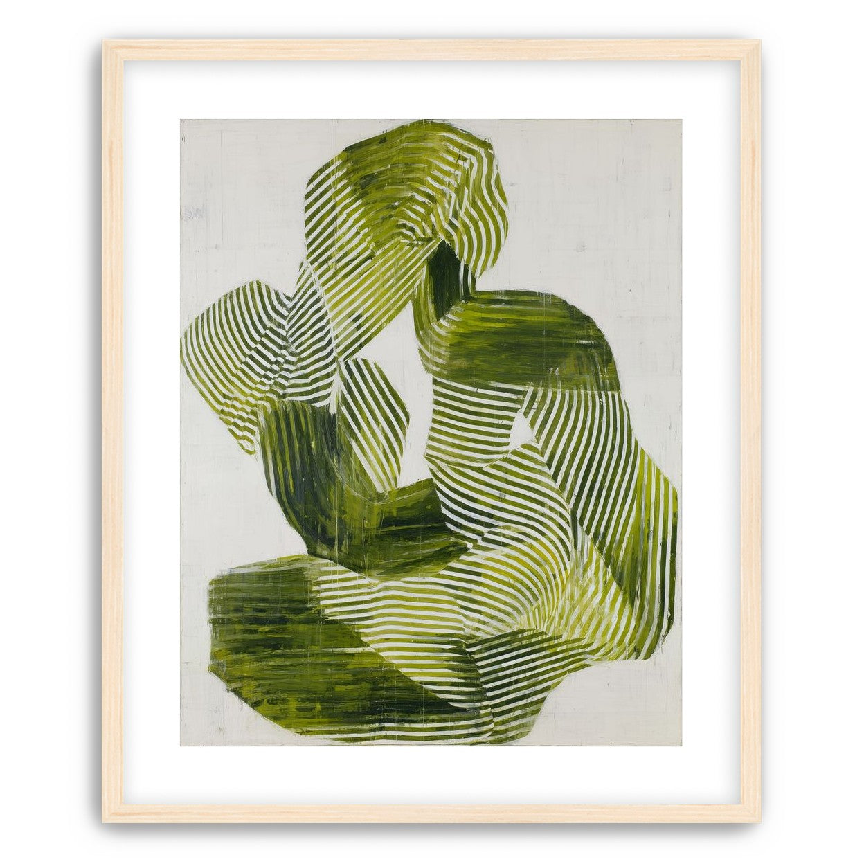 Olive stripes in repose